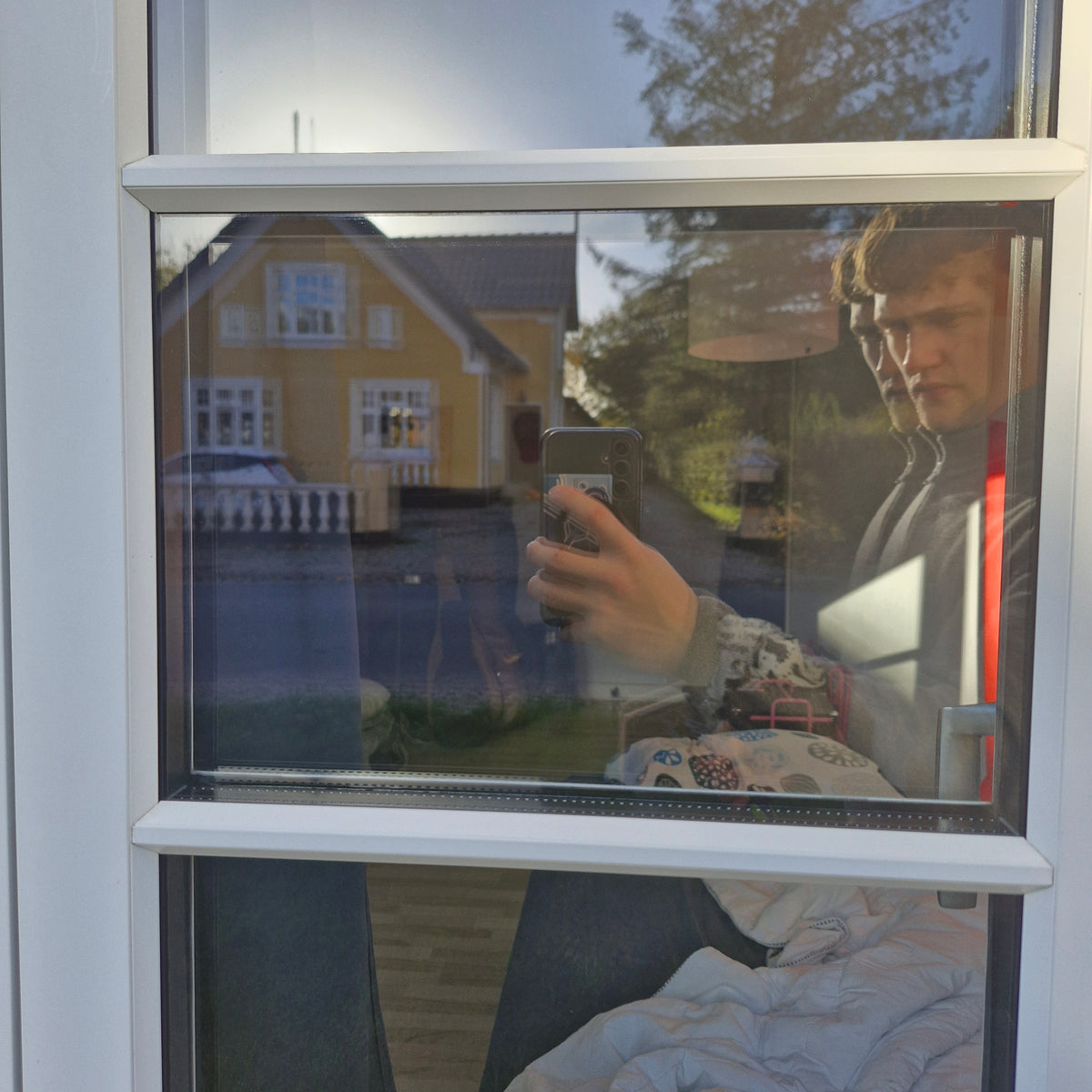 Vindue efter pudsning